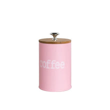 Load image into Gallery viewer, Kichten Household Wood Creative Cute Storage Box Covered Coffee Beans Sealed Jars Nuts Multigrain Candy Snacks Storage Tanks