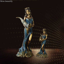 Load image into Gallery viewer, Fortune Accessories Ornaments Crafts Goddess Decorates Sculptures Office Greek Mythology Resin Lucky Retail Box European Style

